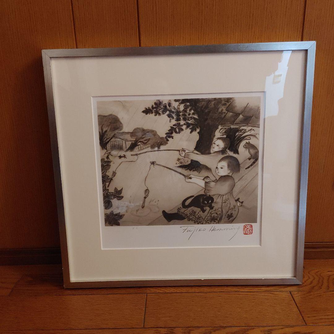 フジコヘミングさんのリトグラフと画集