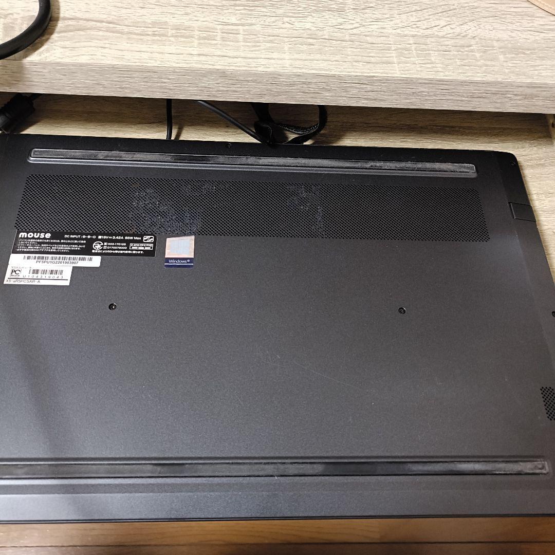 mouse Ryzen5 8GBメモリ 256GBSSD