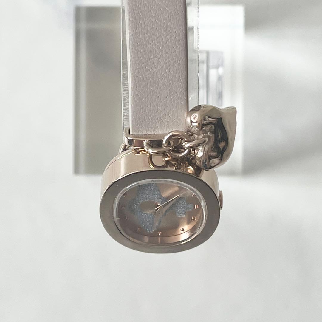 【稼働品】ヴィヴィアンウエストウッド 腕時計 オーバルダブルストラップ