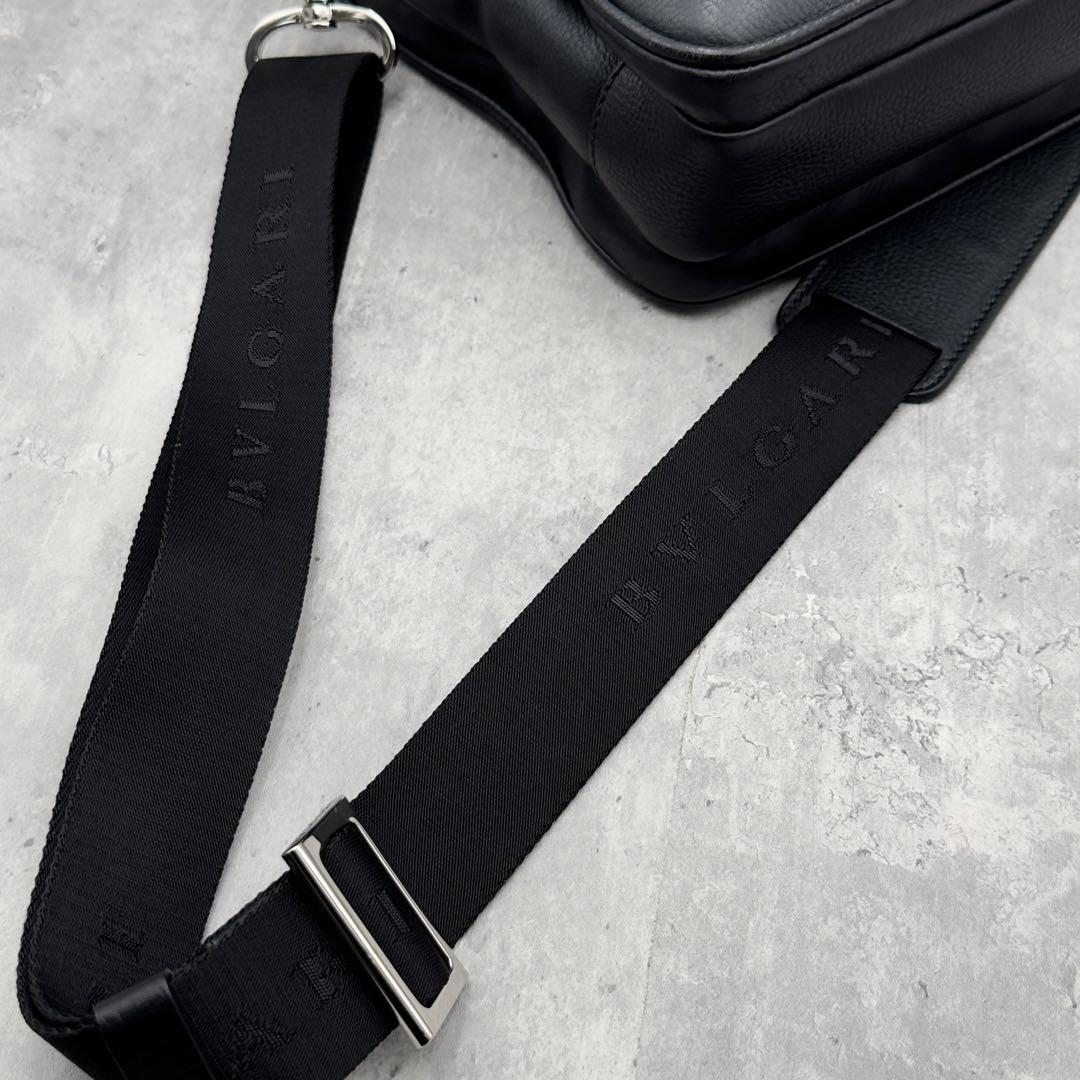 極美品✨ BVLGARI ブルガリ アーバン2way ビジネスバッグ 本革 黒
