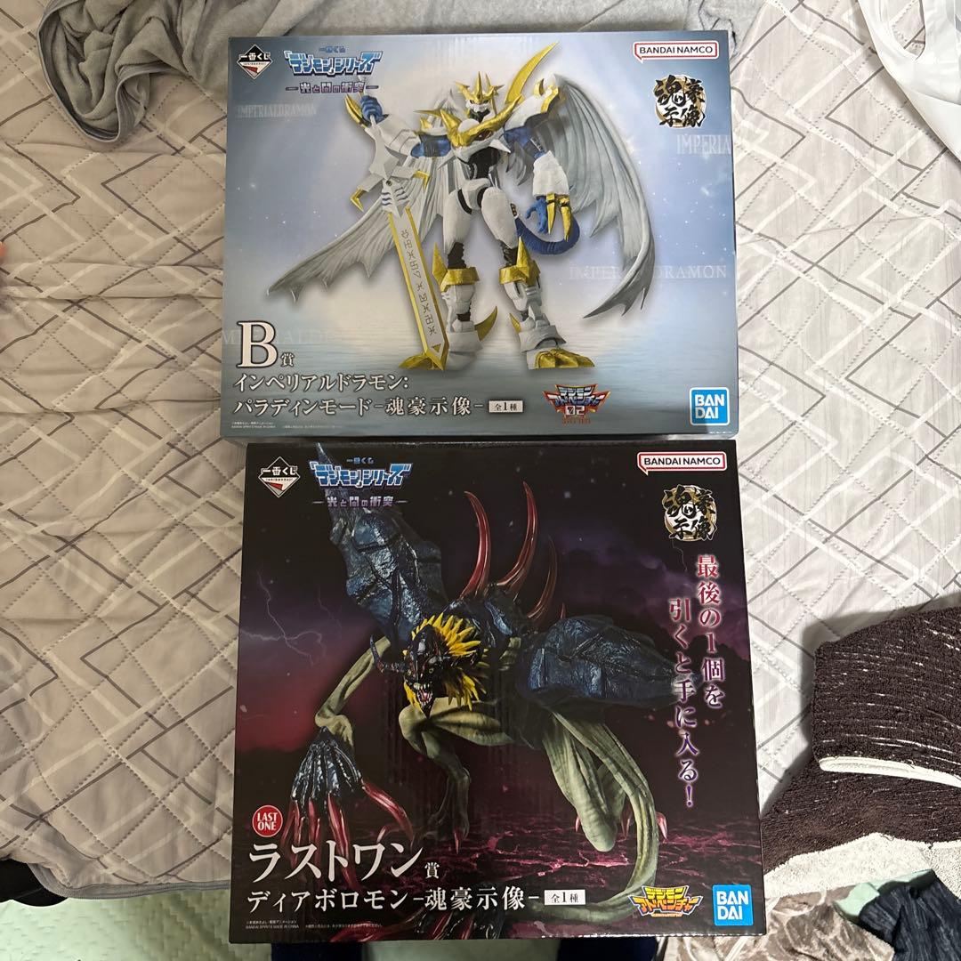 一番くじ　デジモン　光と闇の衝突　ラストワン　Ｂ賞