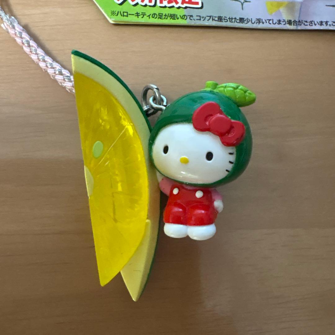 た*ぽ様 コップのフチ子公認！コップのフチのカボスハローキティ　ご当地キティ