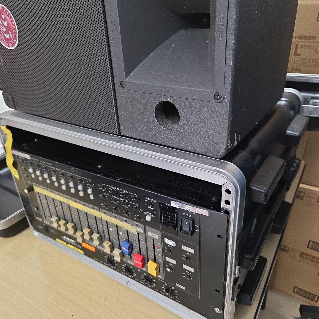 スピーカーとミキサーセット