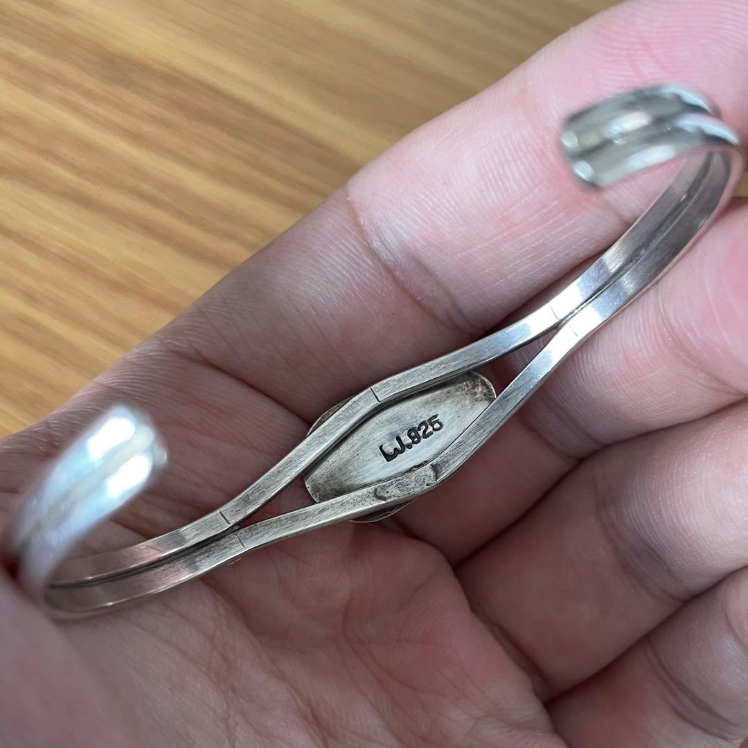 アクセサリー vintage turquoise silver925 bangle