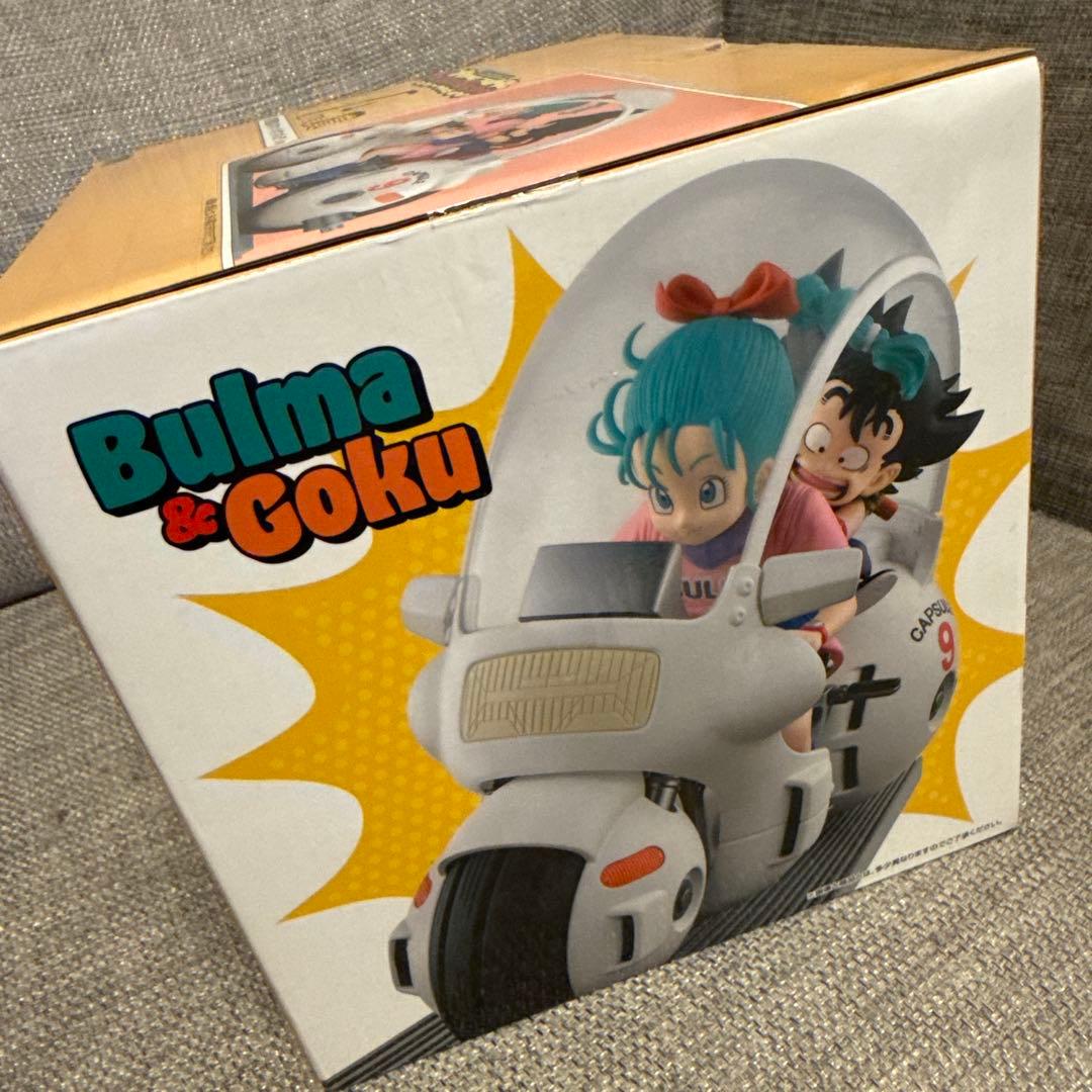 一番くじ 孫悟空＆ブルマ バイクフィギュア A賞