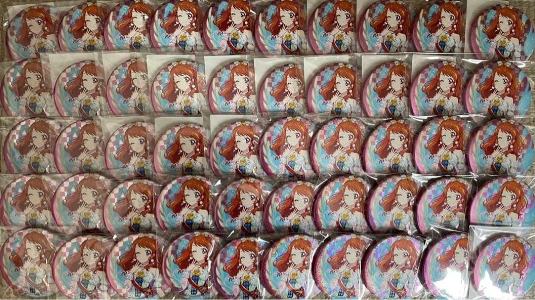 アイカツ！ 大空あかり 10thオデットスワン BIGホロ缶 50個セット