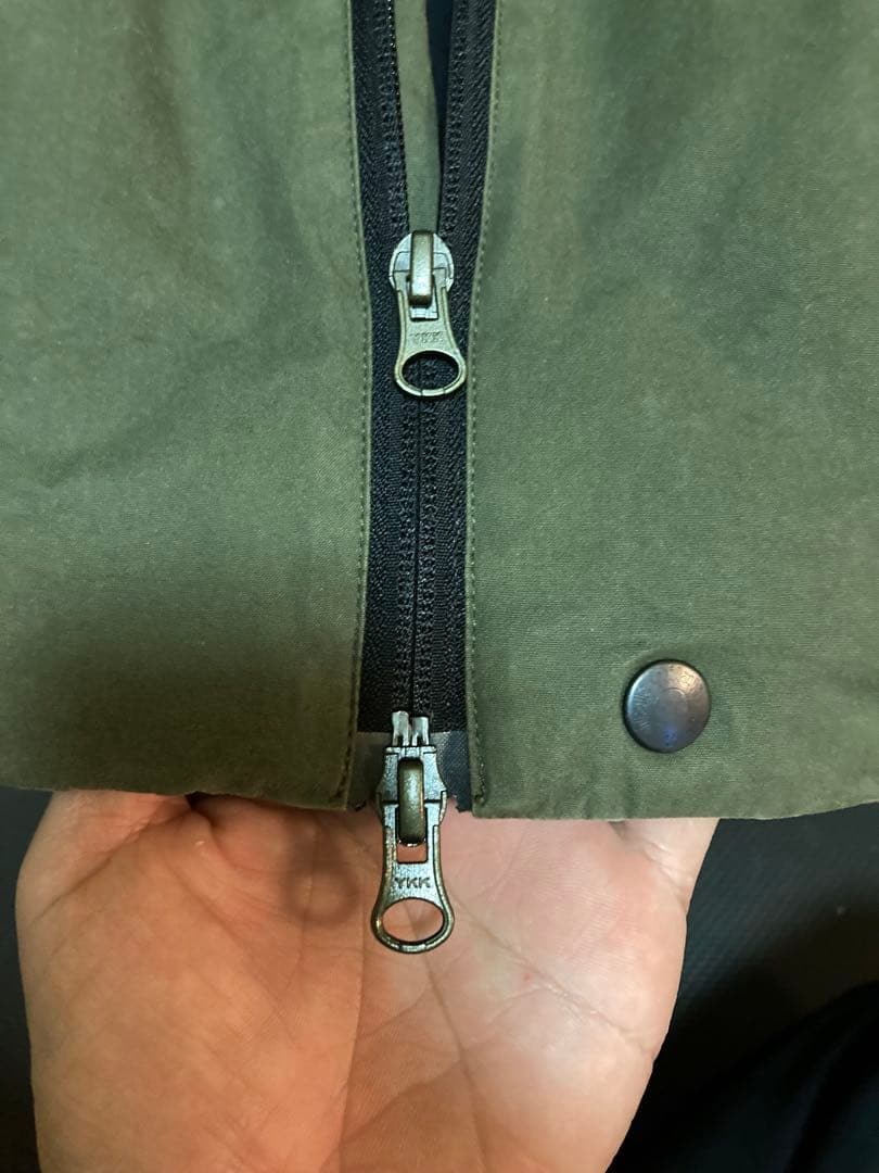 tilak ベンタイル フードベスト オリーブM ティラック ventile