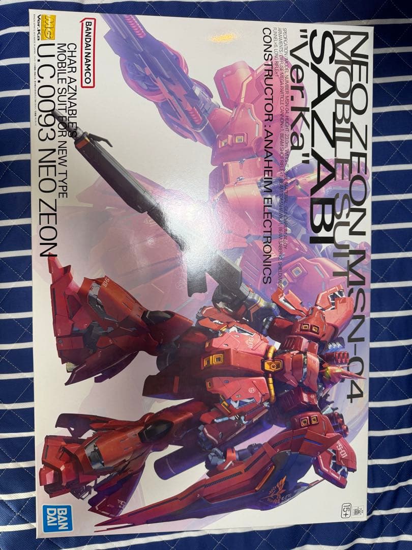 MGサザビー/νガンダム/Hi-νガンダムVer.Ka 新品未組立品
