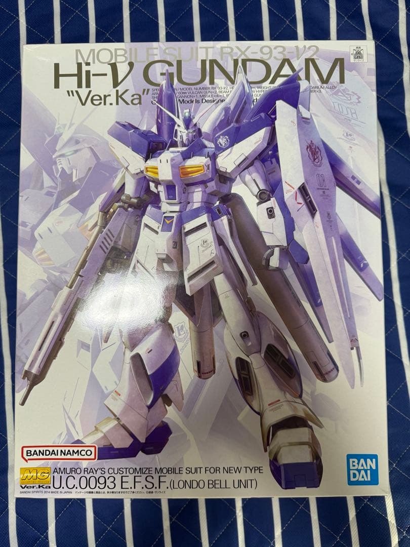 MGサザビー/νガンダム/Hi-νガンダムVer.Ka 新品未組立品