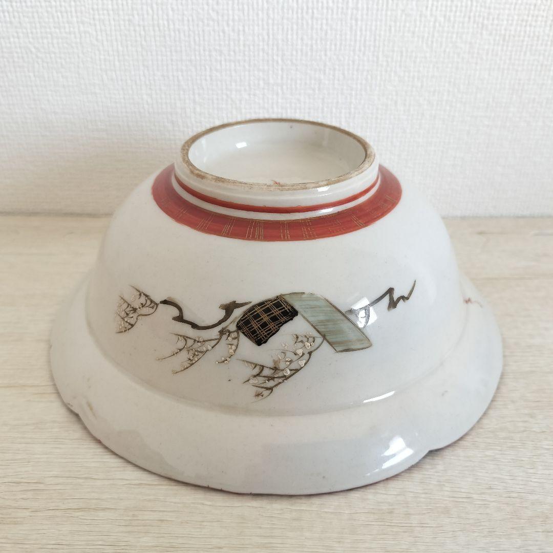 お値下げしました、九谷焼　人物　蓋物