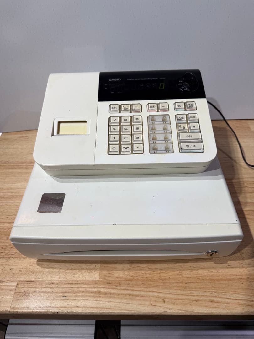 CASIOレジスター　110ER 動作確認済み