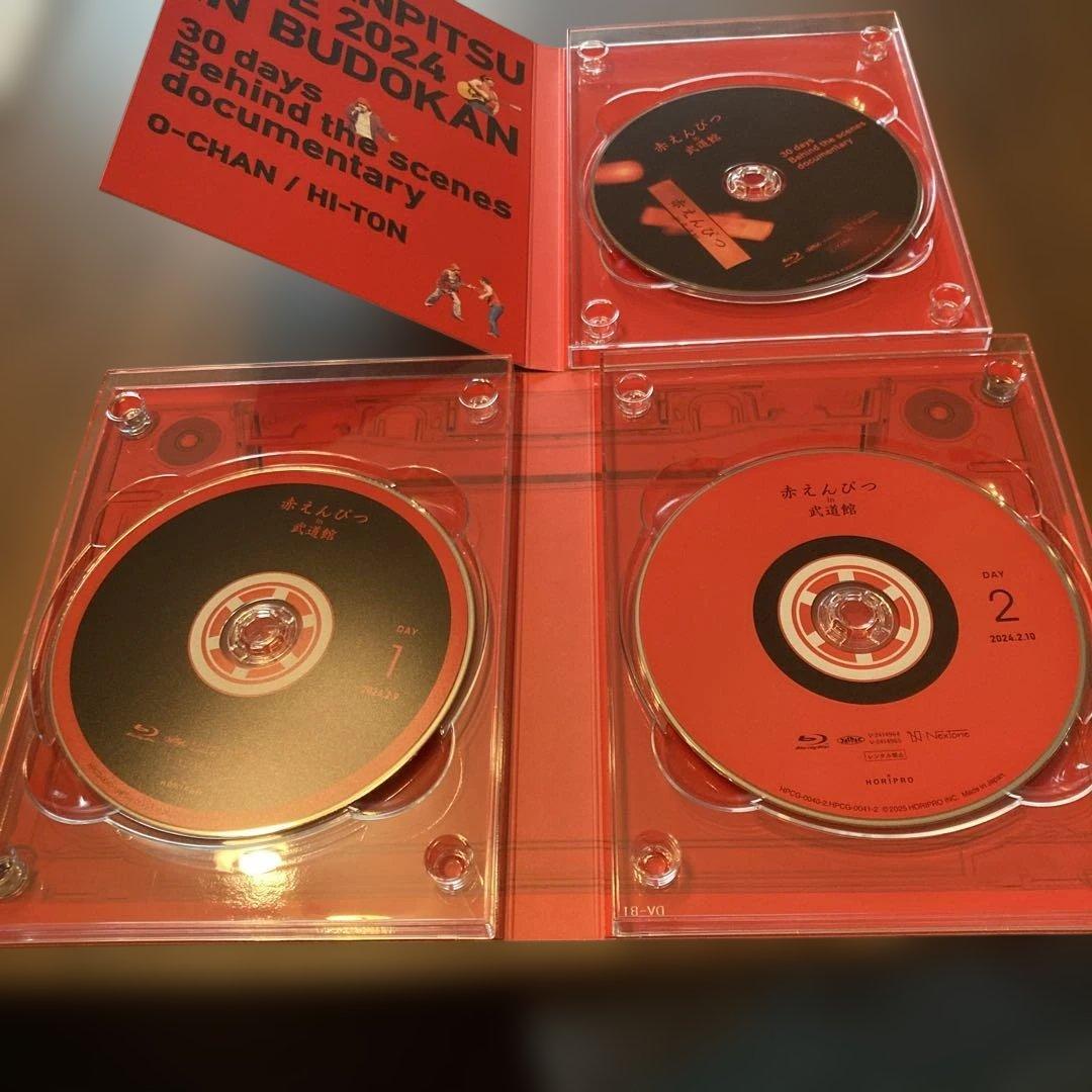 赤えんぴつ in 武道館 Special ver.〈3枚組〉　BluRay