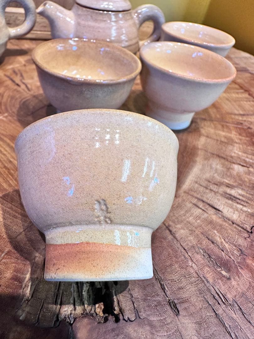 坂倉新兵衛，十二代，茶具，茶器，茶碗，茶道具セット 急須と茶碗6個