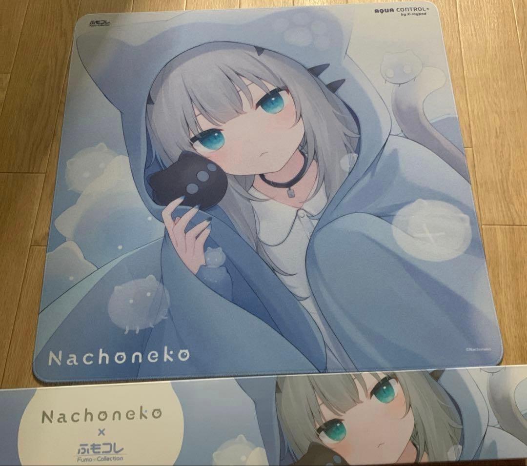 ふもコレ × Nachoneko ゲーミングマウスパッド なちょ猫