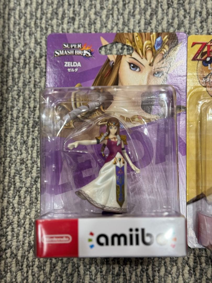 【ゼルダの伝説】amiibo ゼルダ リンク フィギュアセット
