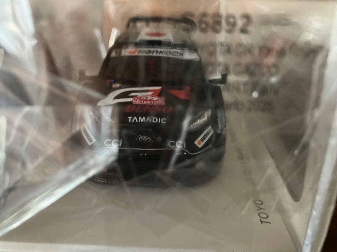 1/43スパークモデルトヨタGRヤリスラリー1 モンテカルロ 2025No18