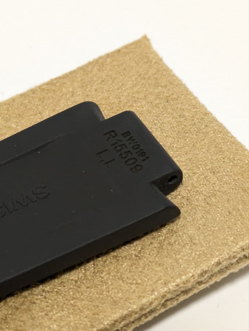 ルイヴィトン 腕時計 ラバーベルト ブラック ブルー R15509 替えベルト