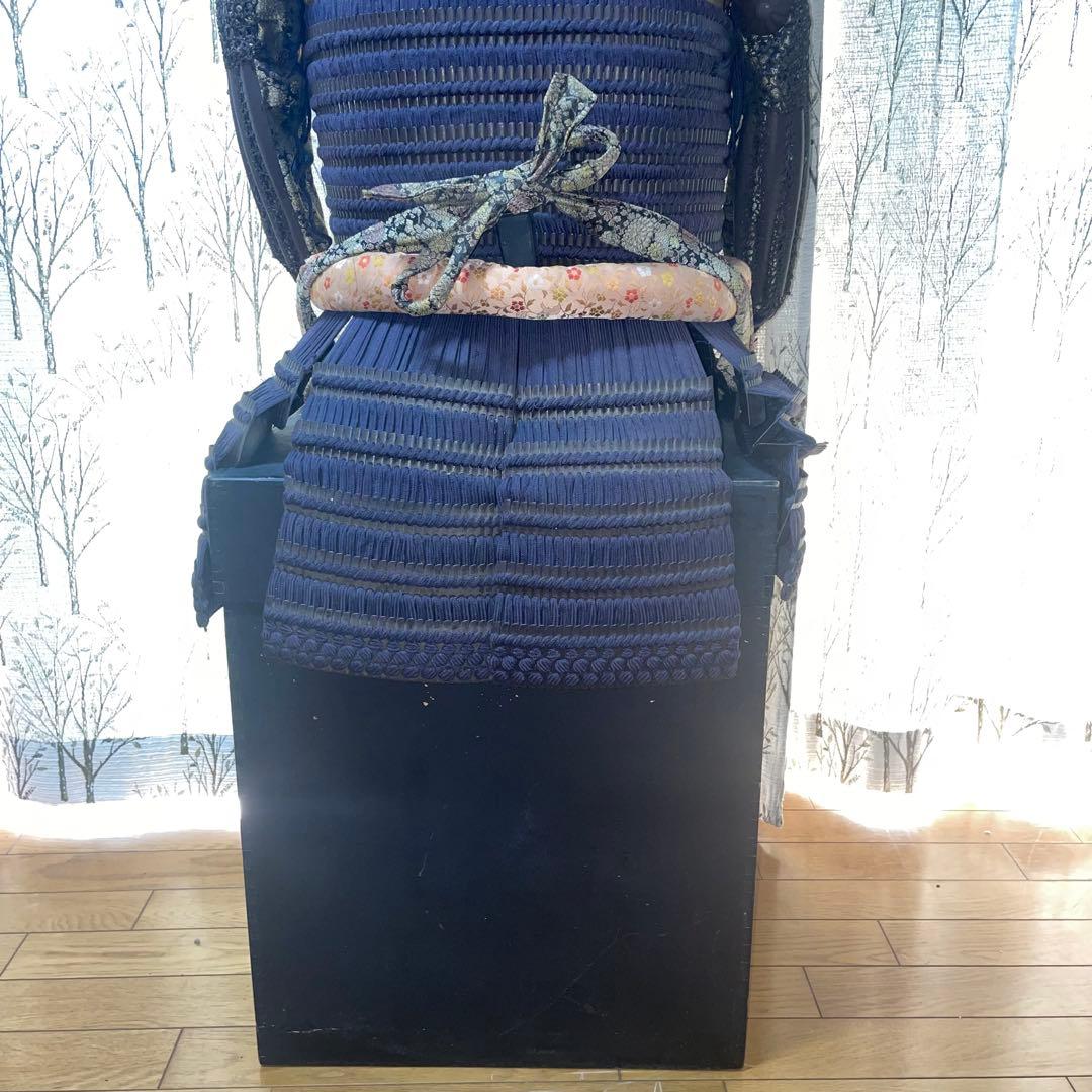 忠*読様 【希少銘品】薩摩住光忍作 甲冑一式 トンボ前立て兜 等身大武者鎧 専用