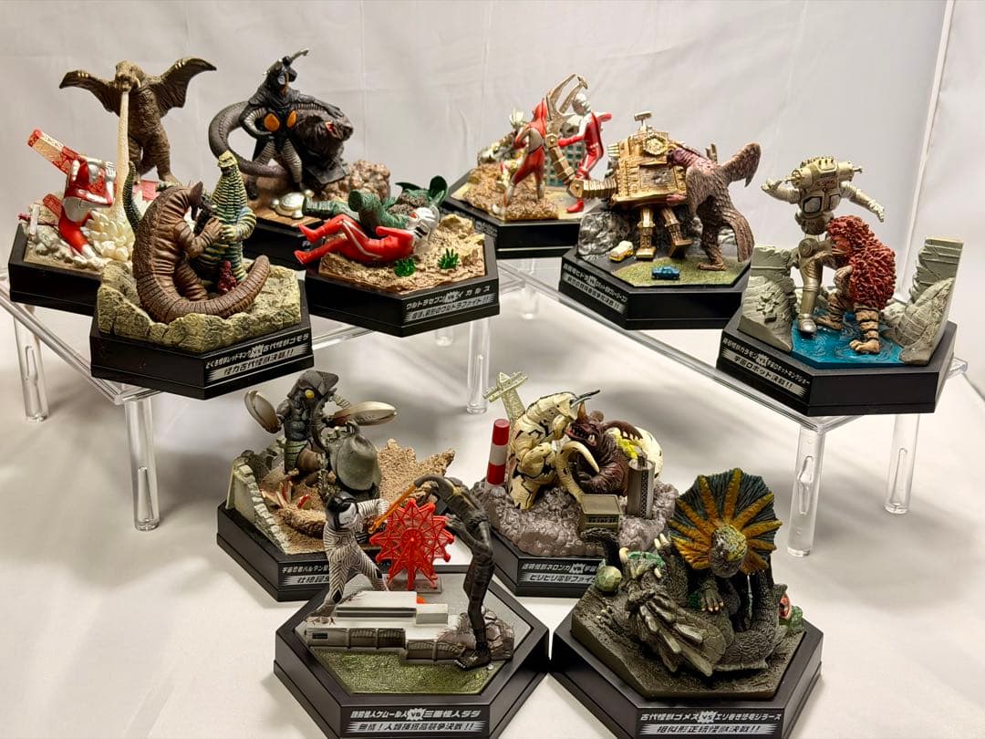 ウルトラパノラマファイト 11体 ウルトラ怪獣名鑑 ウルトラマン 大怪獣シリーズ