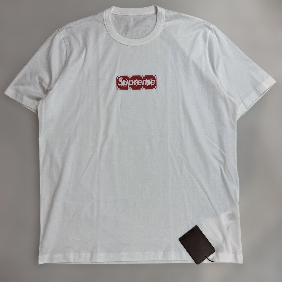 ルイヴィトン×シュプリーム　大きいサイズ　Tシャツ　XLサイズ　おそらく未着用品
