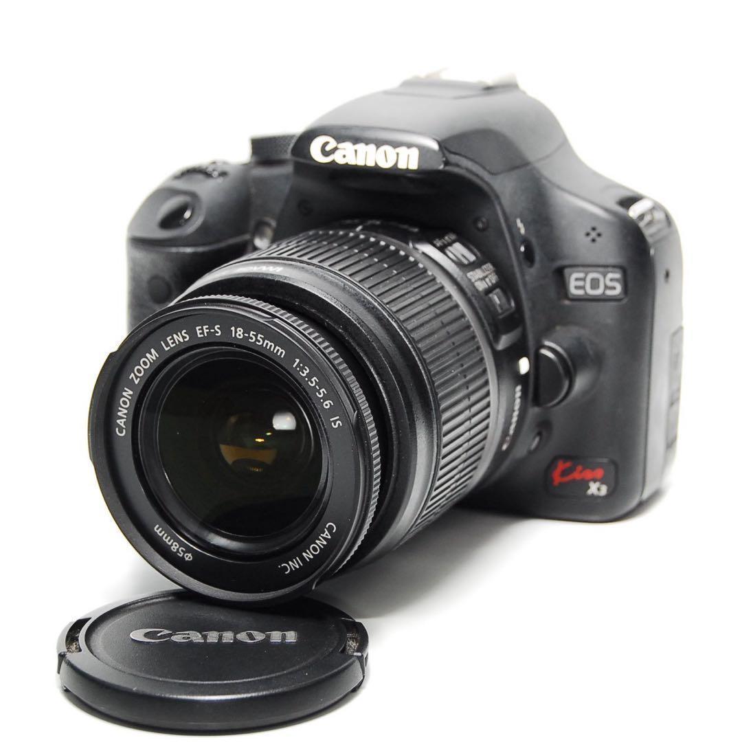 ⭐️手振れ補正⭐️Canon Kiss X3 デジタル一眼レフ　初心者におすすめ