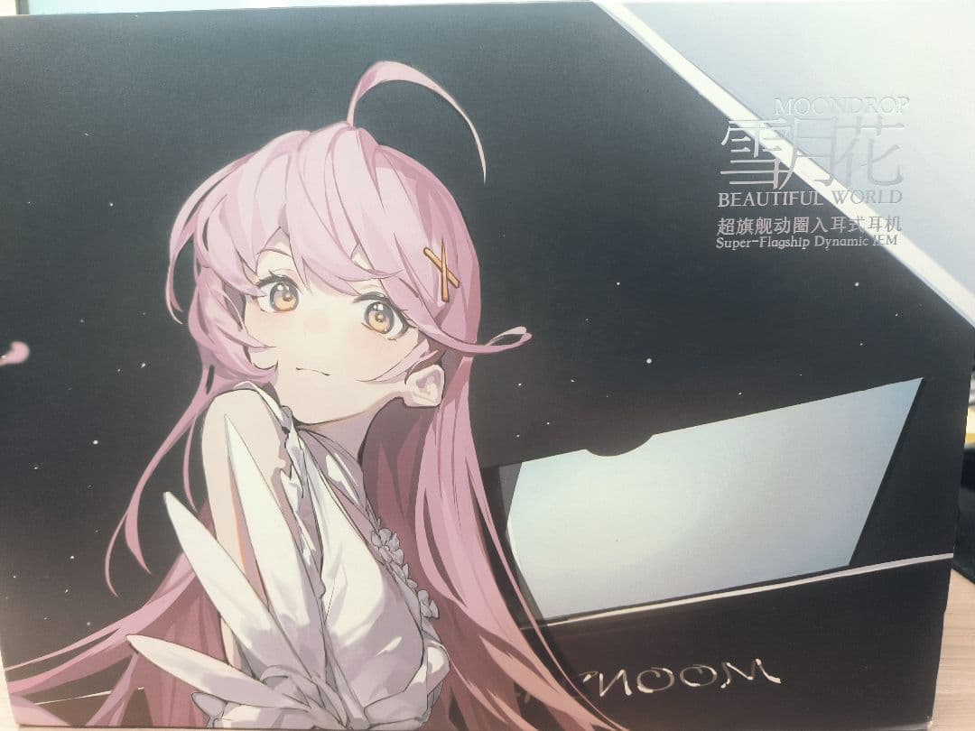 水月雨 (moondrop) 雪月花 ＆ 専用リケーブル