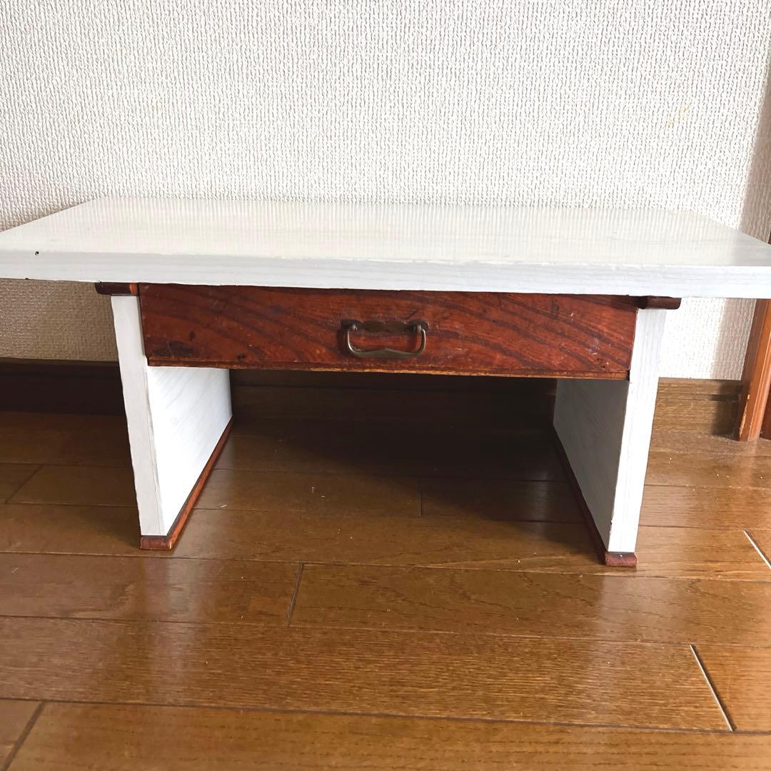 【一点物】ヴィンテージ アンティーク 机 大正 昭和レトロ品 小型机 ミニ座机
