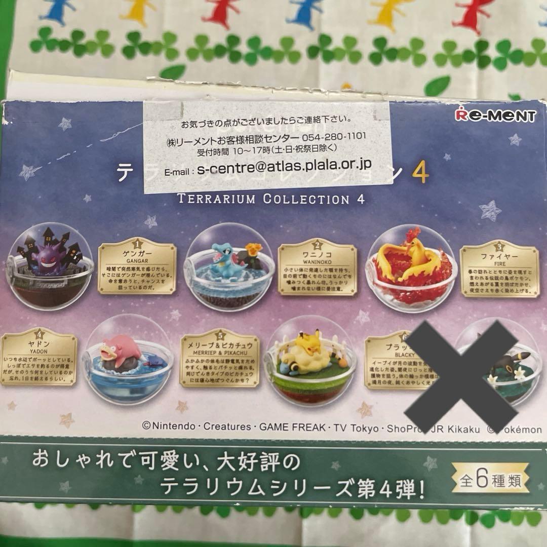 合計11個　ポケモンテラリウム4 +他6個　ブラッキーなし