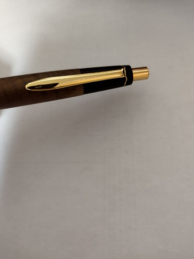 野原工芸 キハダ縮木 旧型クリップの新型シャープペンシル