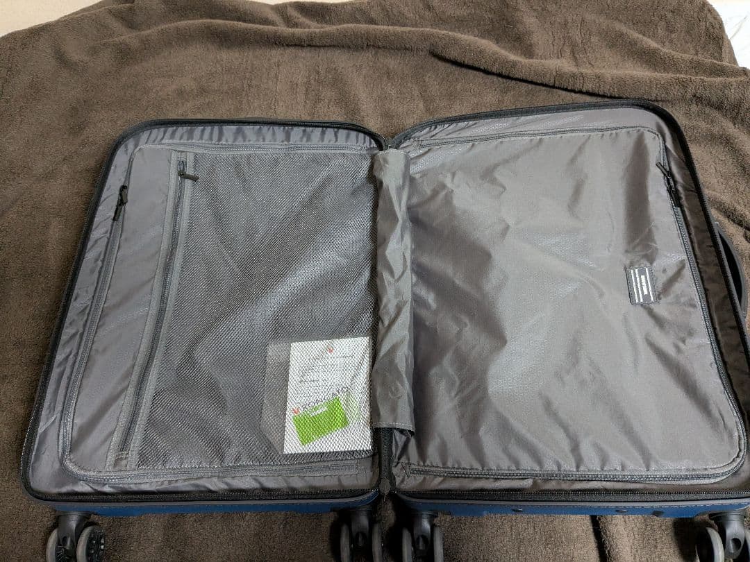 ロンカート　60L　ジッパーハードキャリー　スーツケース　イタリア製