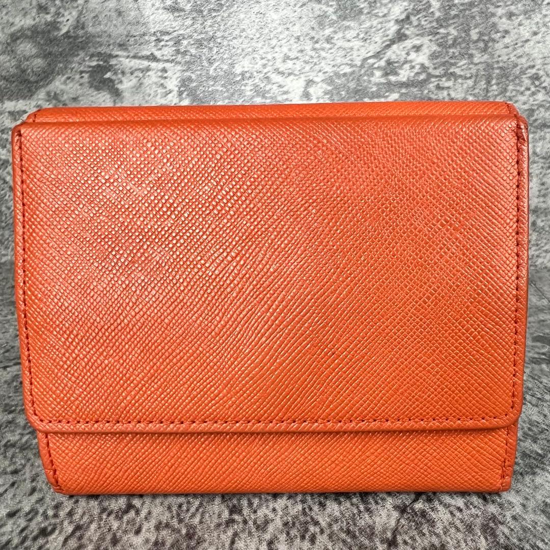 BURBERRY レザー 三つ折り財布 ノバチェック