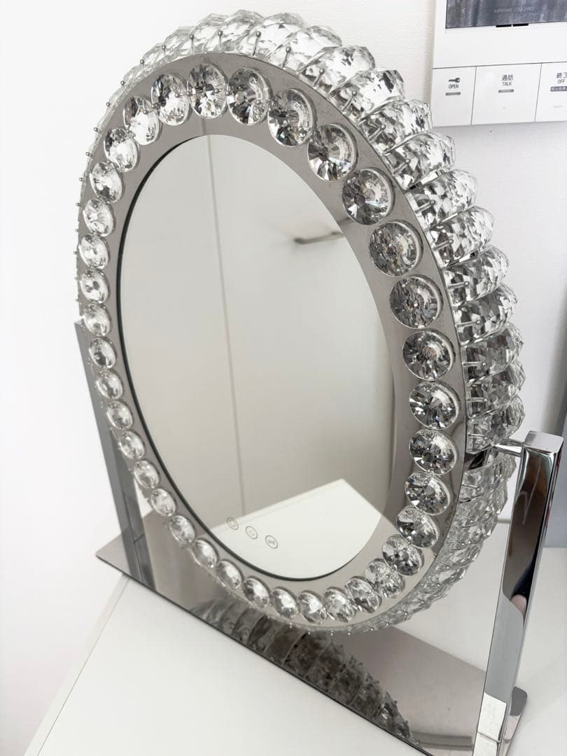 【Francfranc】ブリエ/ハリウッドミラー/ラウンド