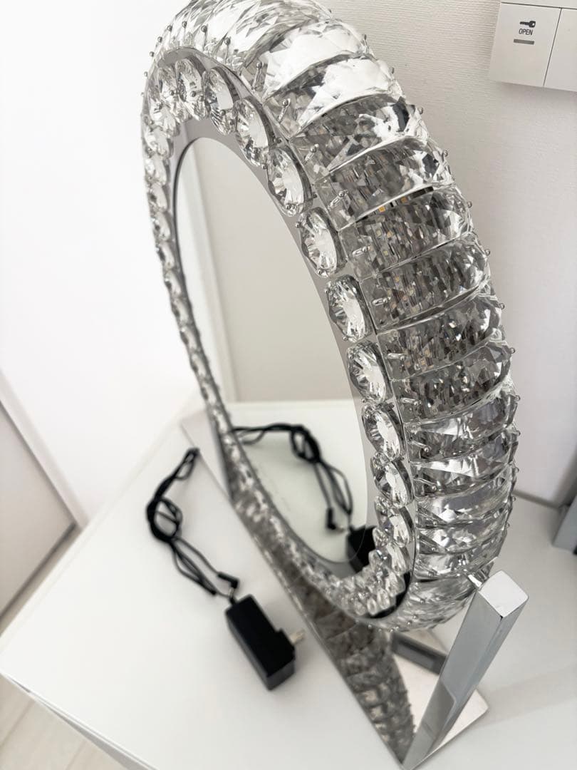 【Francfranc】ブリエ/ハリウッドミラー/ラウンド