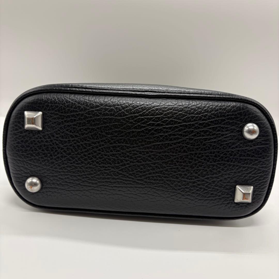 メゾンマルジェラ 5AC 2way ショルダーバッグ ハンドバック ブラック 黒