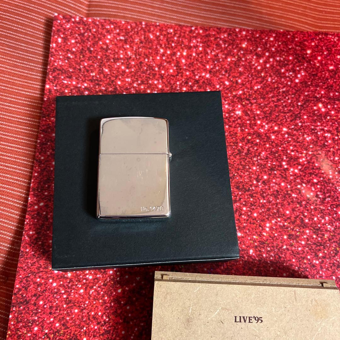 来月値上げ予定貴重 長渕剛　限定Zippo 1995年　ナンバー付き　激レア商品