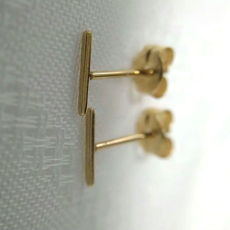 【美品】ete エテ　K10YG ワイヤー ピアス K18