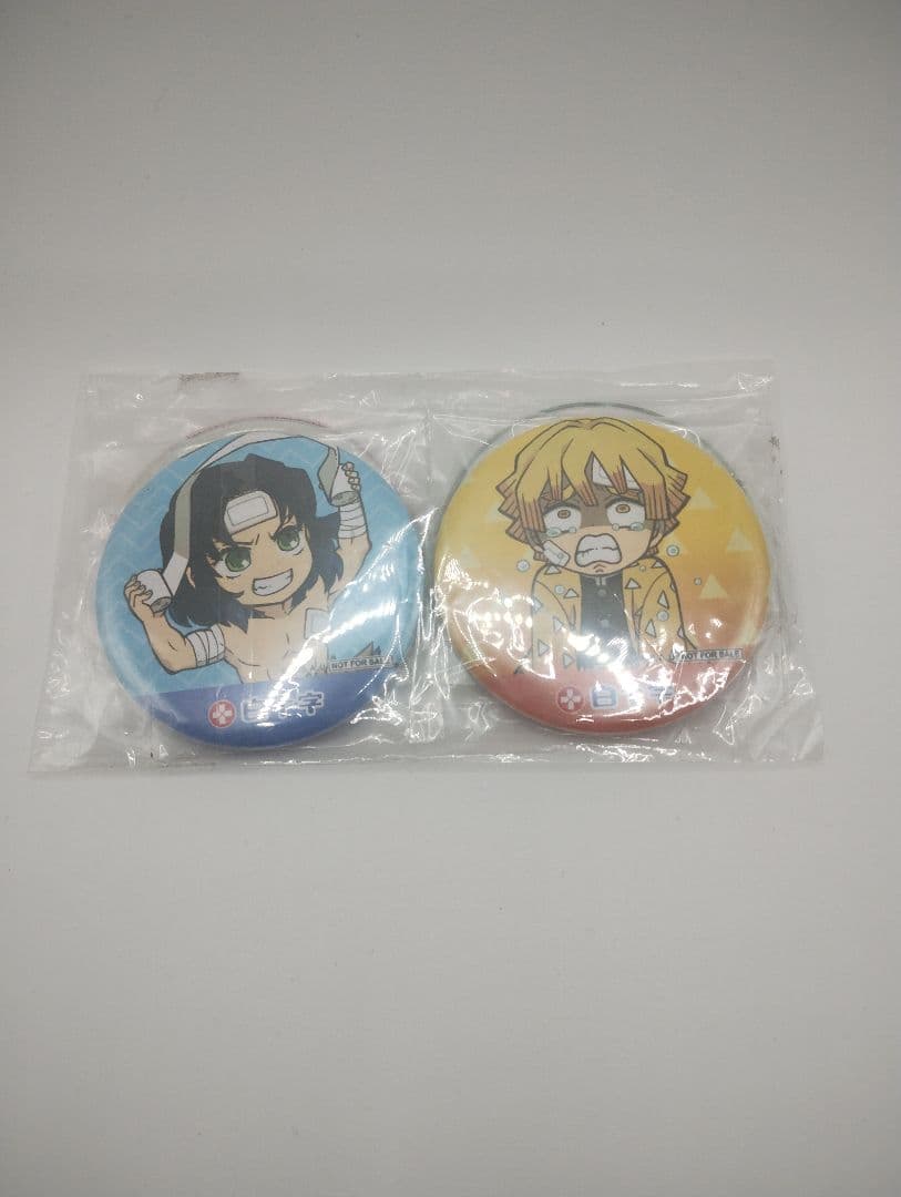 アンジ様　鬼滅の刃　白十字コラボ缶バッジ　4種セット　当選品