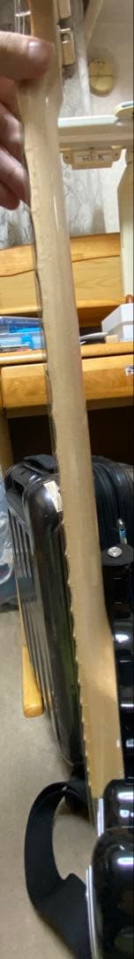 グラスルーツ G-ST-SC/M/BK スキャロップ指板ギグバッグ付き