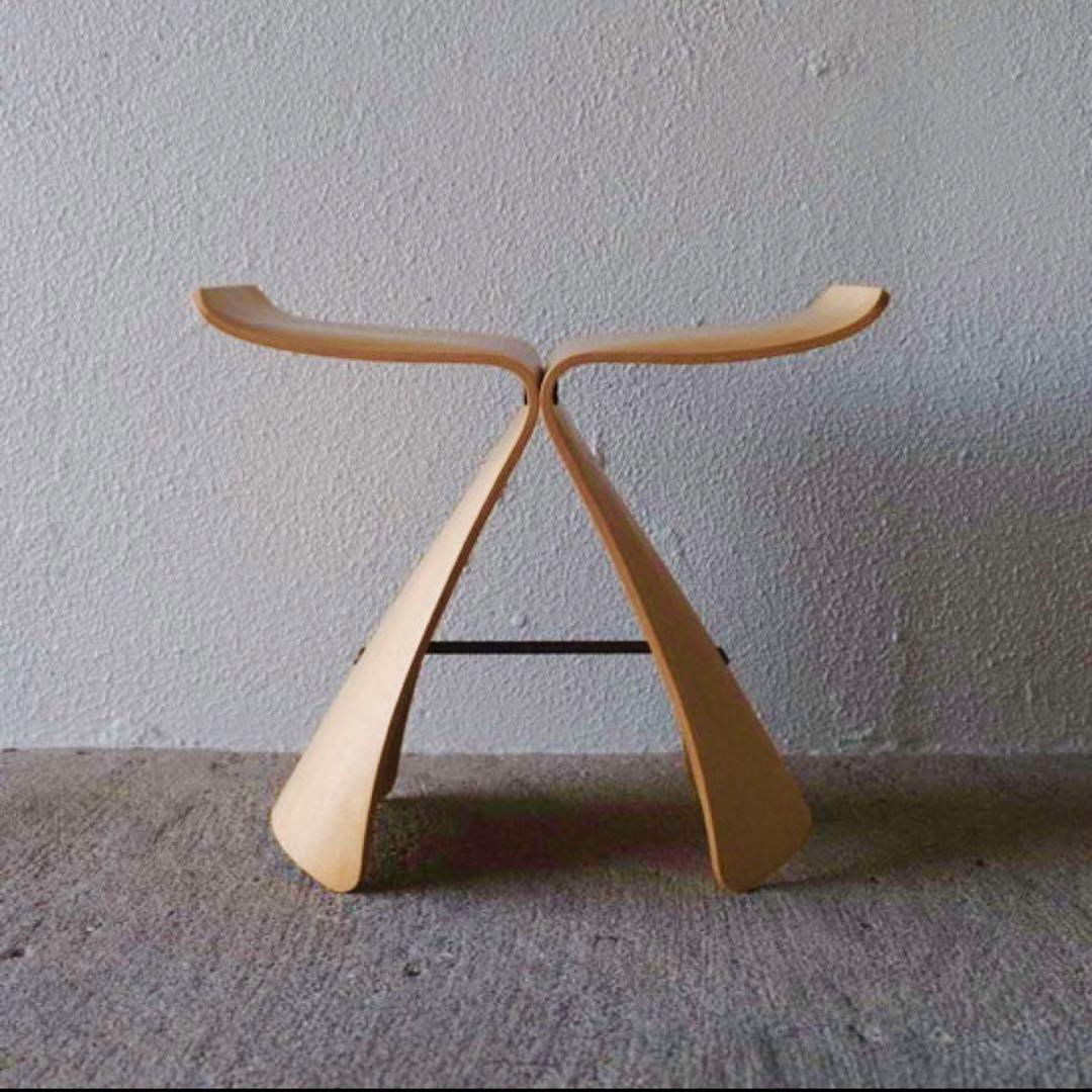 柳宗理 バタフライスツール 正規品 メープル 人気商品 早い者勝ち！