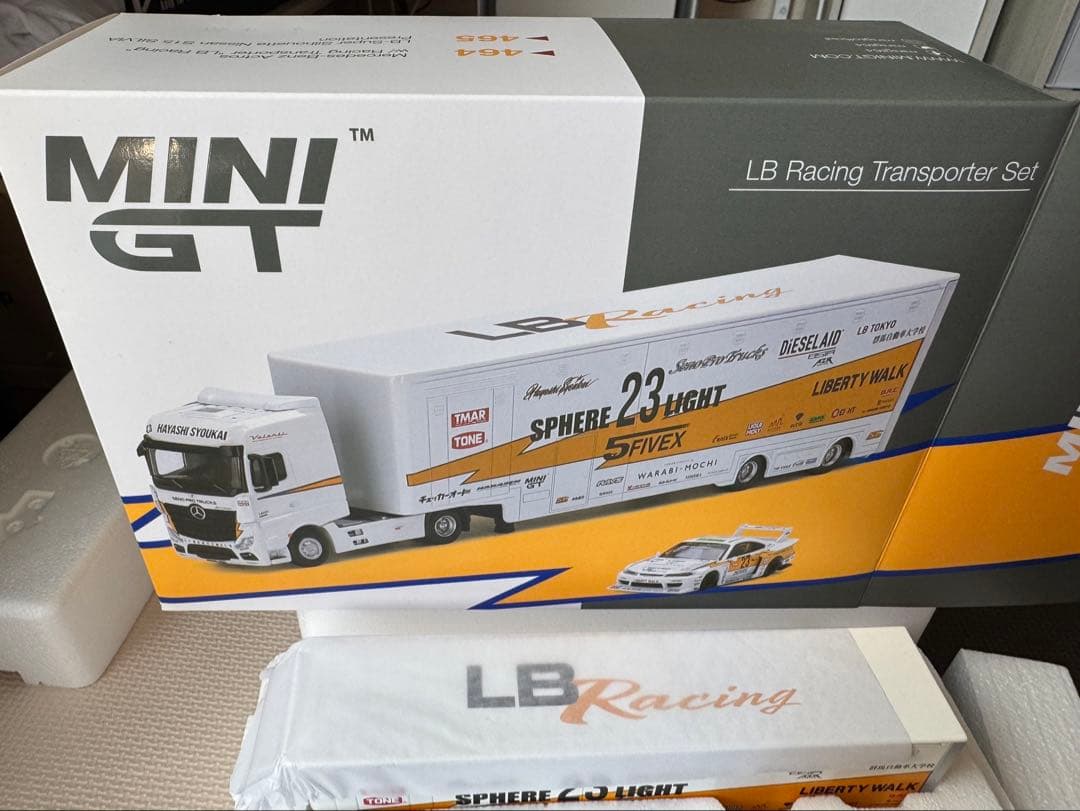 ミニカー MINI GT LB Racing Transporter Set