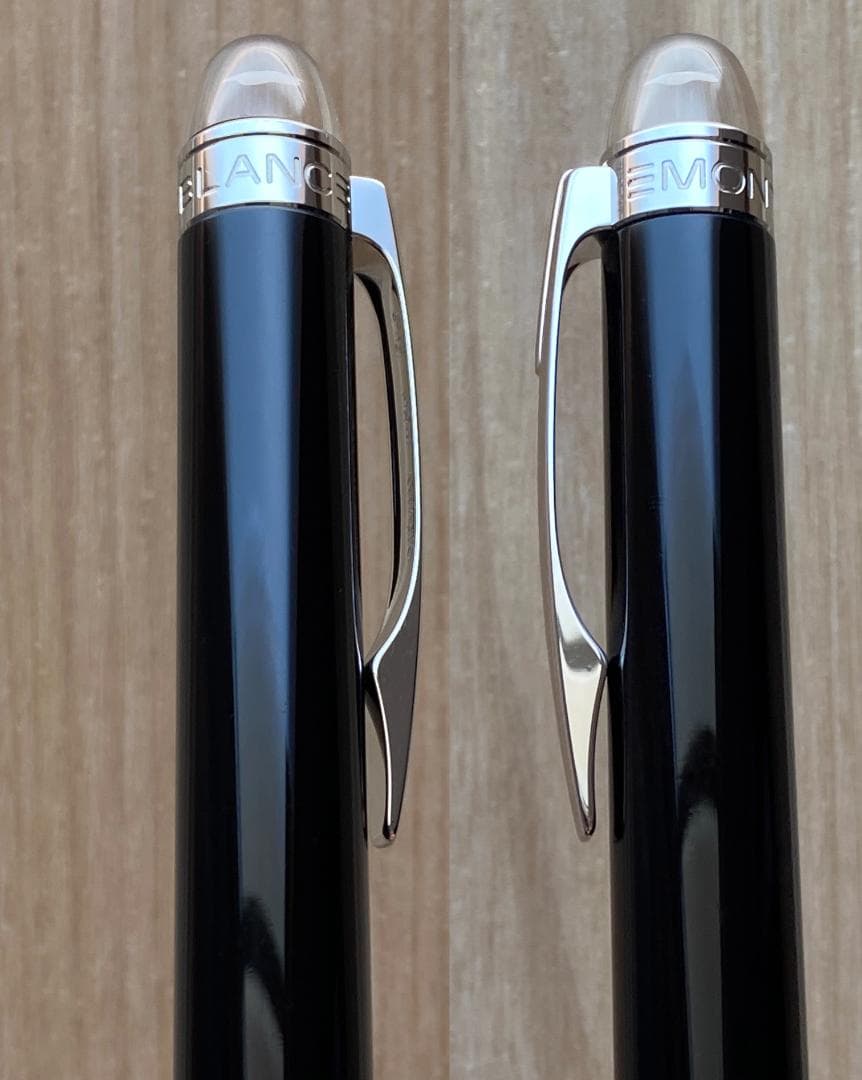 美品 モンブラン スターウォーカー ブラックレジンプラチナ ボールペン ドイツ製