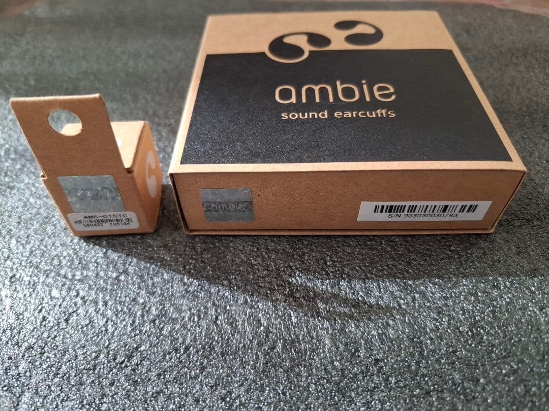 ambie AM-TW02 Black×Black　スターターセット