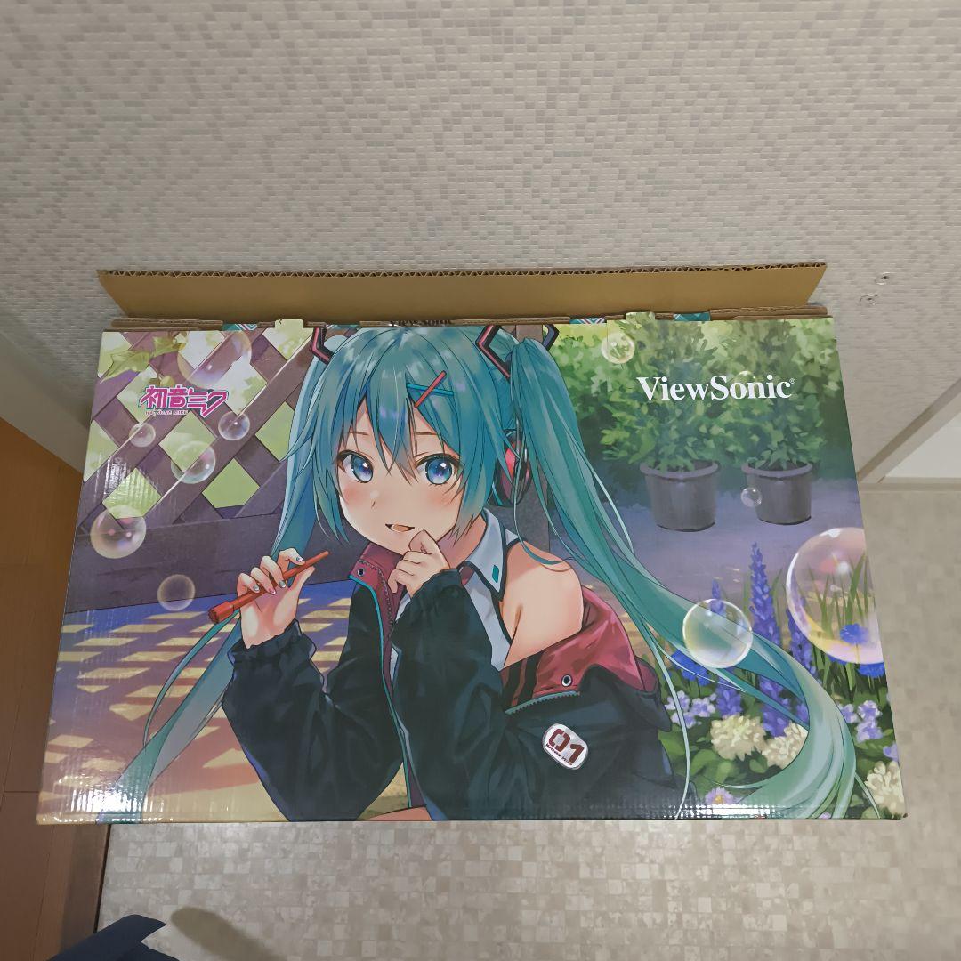 新品ViewSonic VA2456-MIKU 初音ミクコラボモニター23.8型