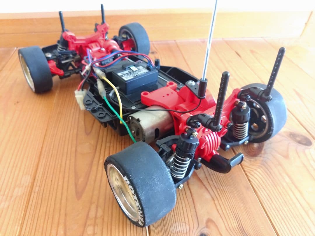 タミヤ　TA02W　カストロール　スープラ　プロポ　メカ　セット