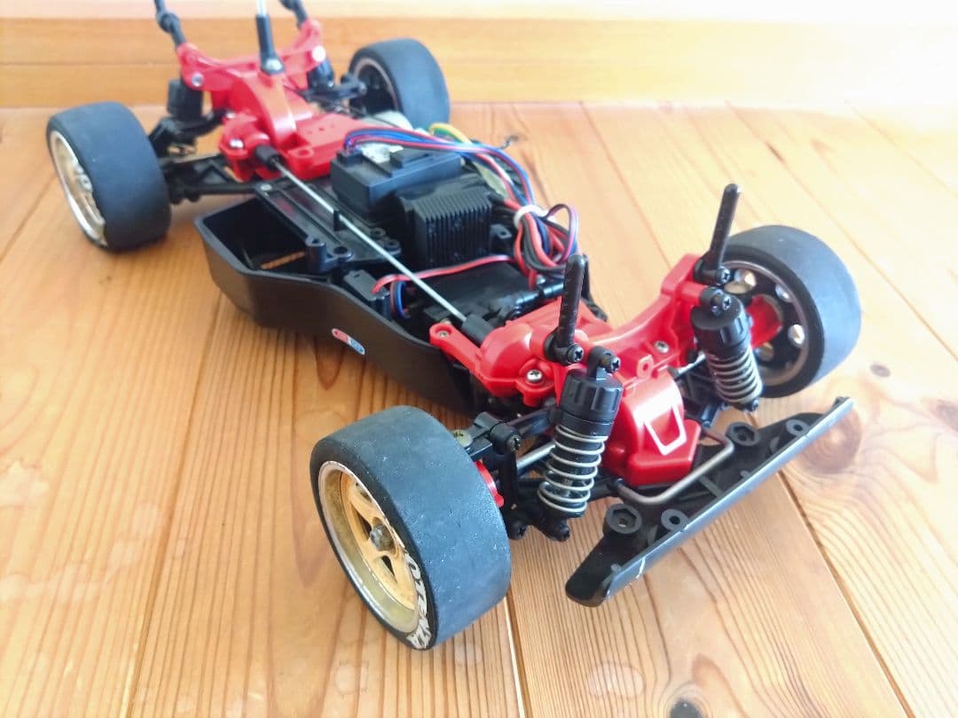 タミヤ　TA02W　カストロール　スープラ　プロポ　メカ　セット