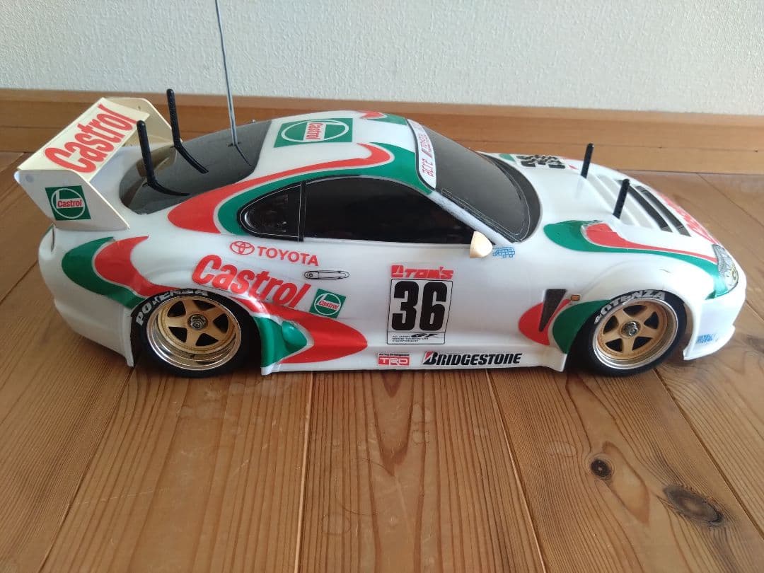 タミヤ　TA02W　カストロール　スープラ　プロポ　メカ　セット