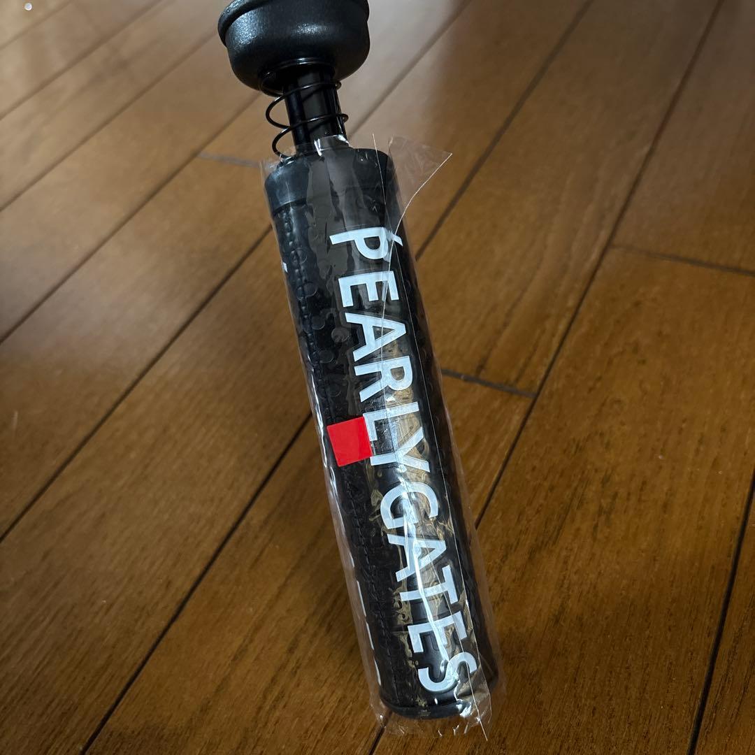 ああ パーリーゲイツ　ゴルフ用傘　ブラック/コミック柄カバー