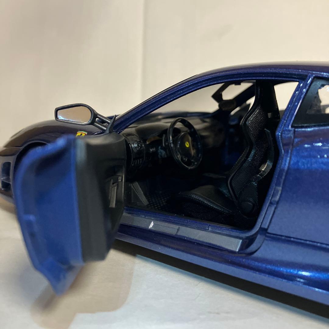 1/18ホットウィール ⭐️フェラーリ　430 スクーデリア⚡️ブルー　箱付き美品✨