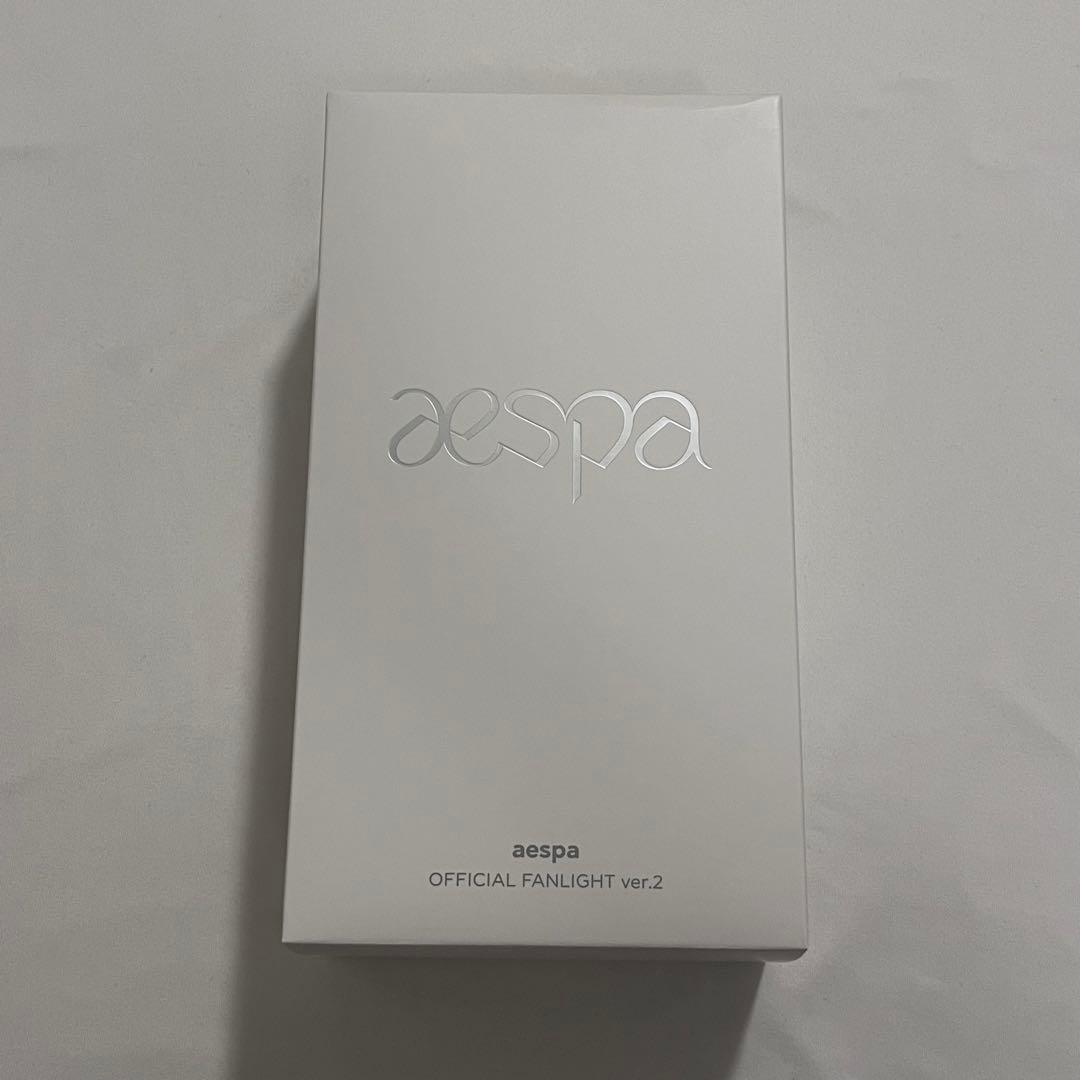aespa OFFICIAL FANLIGHT VER.2 ペンライト 公式