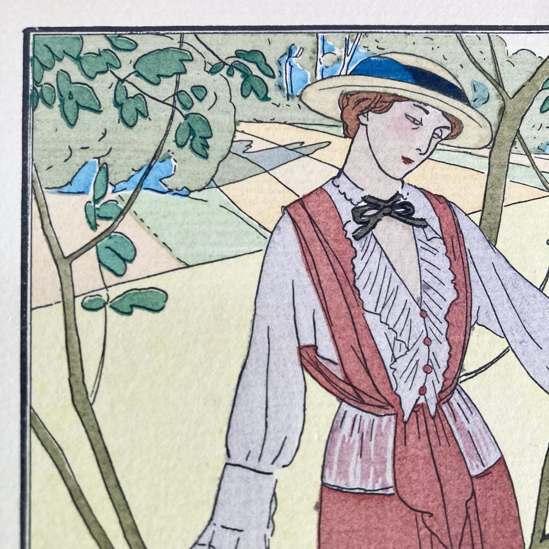 A.E.マルティ☆ファッションプレートーUN PEU D'OMBRE ENFIN